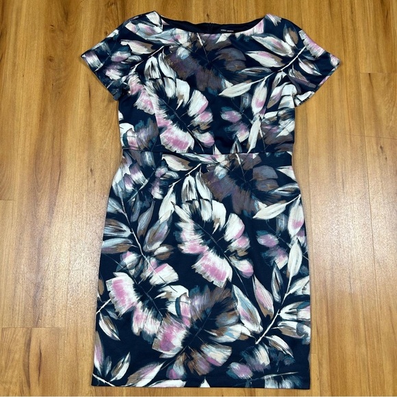 Maggy London Women’s Floral Print Midi Dress in Multicolor Size 14 - Picture 10 of 10